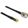 Kabel koncentryczny DeLOCK 89499 CFD200 7,5 m TNC SMA czarny