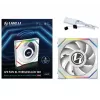 Fan Lian Li UNI FAN SL Wireless LCD 120 12 cm biały 29.5 dB 50.08 cfm