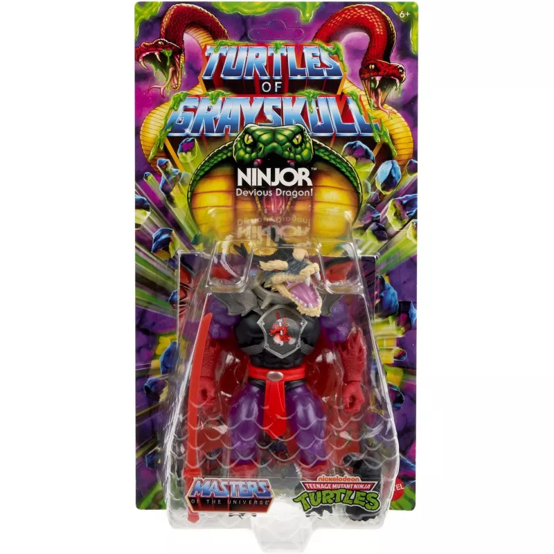 Figurka akcji MATTEL MotU Origins TOG Core Mutated Ninjor figurka kolekcjonerska JBN04