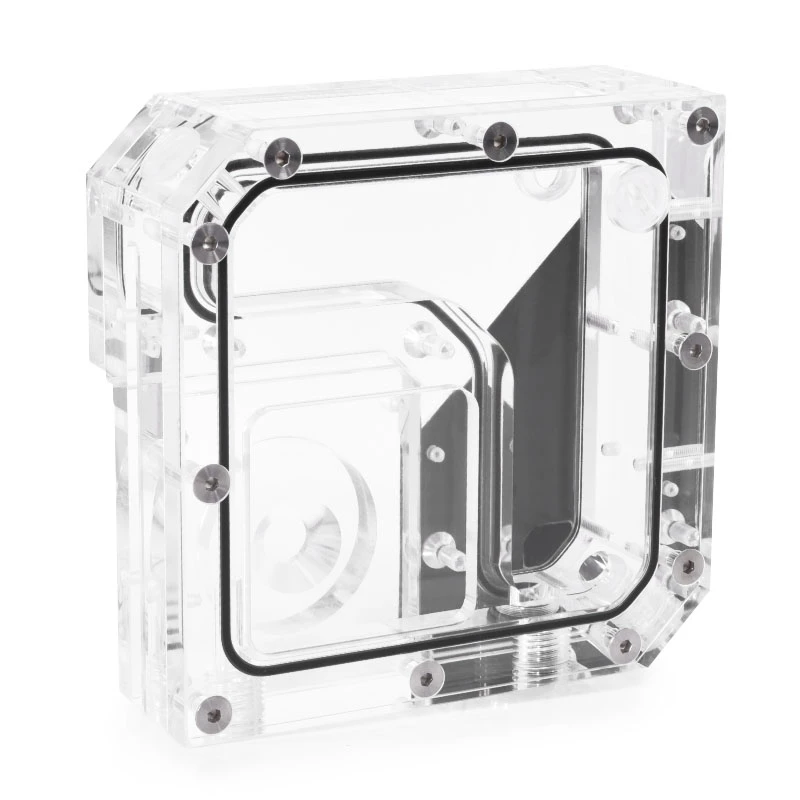 Zbiornik Alphacool 15075 Acrylic Czarny Transparent 120mm