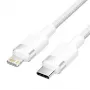 Kabel Lightning Vention LALWH — 2 m, Lightning na USB-C, biały