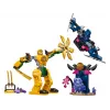 LEGO NINJAGO Arin’s Battle Mech — figurka akcji ninja, zabawka dla chłopców i dziewczynek od 4 lat, zestaw Dragons Rising z minifigurką Arin i mini Katą