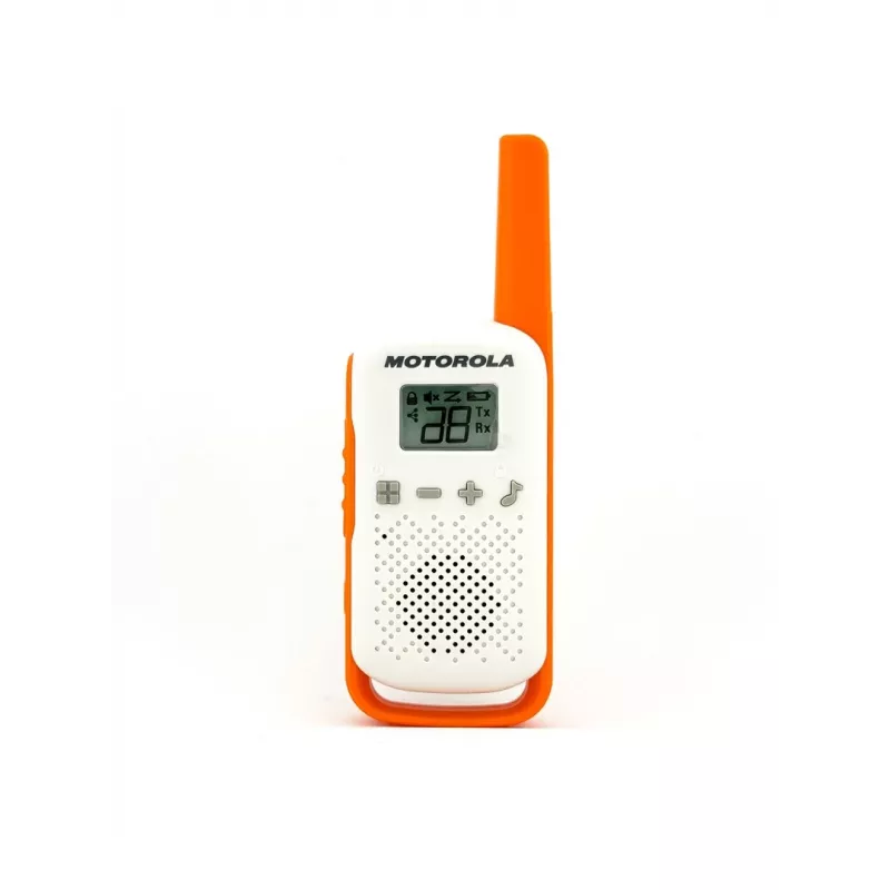Motorola Talkabout T42 - walkie-talkie, 2 szt. (pomarańczowy-niebieski)