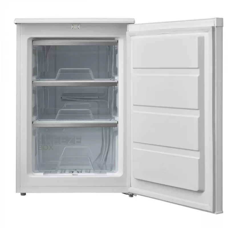 Zamrażarka Midea | MDRD129FZE01 | Klasa efektywności energetycznej E | Wolnostojąca | Swobodnie stojąca | Wysokość 84,5 cm | Całkowita pojemność netto 86 L | Biała