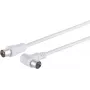 Kabel koncentryczny S/CONN 80037-32 7.5 m IEC Biały