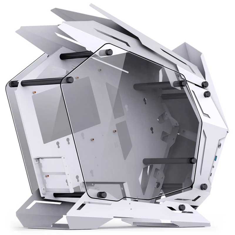 Mini Micro-ATX Tower Jonsbo MOD3 Tempered Glass biały PC case, Mini-ITX/Micro-ATX support