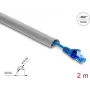 Osłona kabla DELOCK 20765 PVC szara 1 szt.