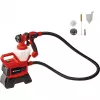 System natryskowy do farb Power X-Change TE-SY 18/90 Li-Solo, 18 V, pistolet natryskowy czerwony/czarny, bez akumulatora i ładowarki