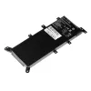 Bateria do laptopa zielony Cell do ASUS A555 F555 K555 R556 X555, LiPo 4000 mAh, 7,6 V, 4 ogniwa, czarna