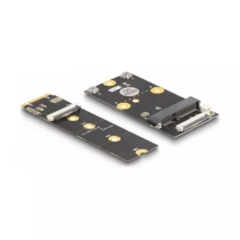 DeLOCK Converter M.2 Key B+M male to Mini PCIe Slot flexible kabel