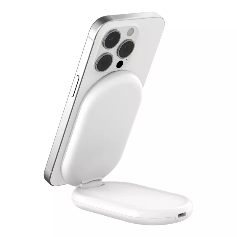 Belkin BoostCharge Słuchawki, Smartfon Biały USB Ładowanie bezprzewodowe Szybkie ładowanie Wewnętrzne