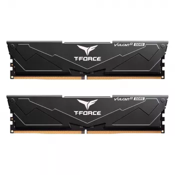 Team Group VULCAN FLABD516G6000HC3001, 16 GB, 1 x 16 GB, DDR5, 6000 MHz, 288-pin DIMM, Czarny