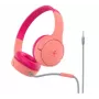 SOUNDFORM Mini nauszne słuchawki przewodowe w kolorze różowym dla dzieci