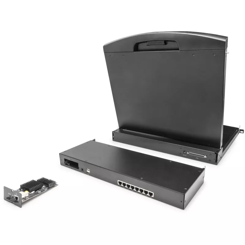 DIGITUS Professional DS-72216 - Przełącznik KVM - 16 portów KVM - do montażu w szafie (DS-72216)