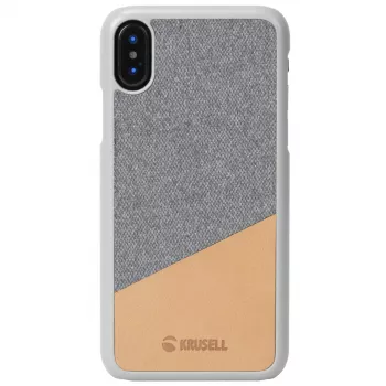 Cover Krusell Tanum iPhone X/XS 14.7 cm (5.8 cala) Beżowy