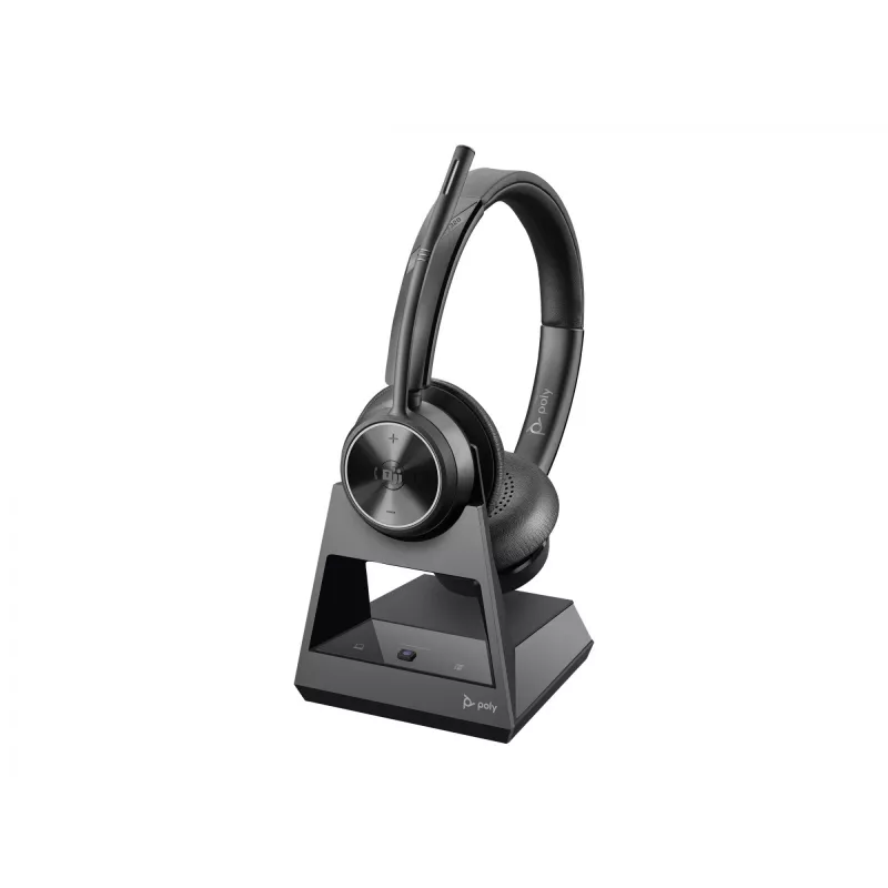 Poly Savi 7320 Stereo Microsoft Teams Certified DECT 1880-1900 MHz Top EMEA - INTL English Loc Euro plug