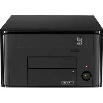 Inter-Tech MI-008 ITX - obudowa komputera - czarna - Mini-ITX - 4 cm - 27 cm - SFX (88881332)