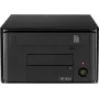 Inter-Tech MI-008 ITX - obudowa komputera - czarna - Mini-ITX - 4 cm - 27 cm - SFX (88881332)