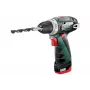 Wiertarka pistoletowa Metabo PowerMaxx BS Basic 1400 obr./min, czarna, zielona