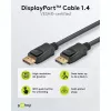 Kabel DisplayPort Goobay 74777 1 m Czarny G-Sync FreeSync