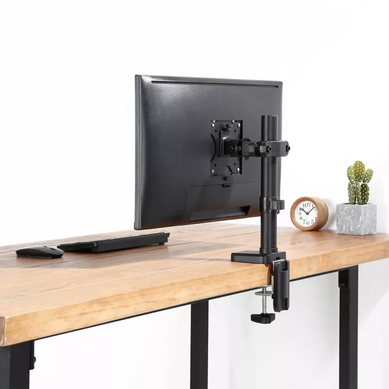 Uchwyt do monitora MACLEAN MC-983 do ekranów LED/LCD 17–32 cale, VESA 75x75–100x100, maks. obciążenie 8 kg, słupek/ściana