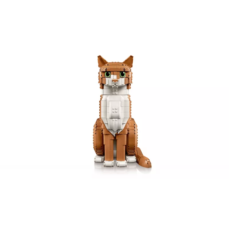 LEGO IDEAS 21376 pomarańczowy Cat