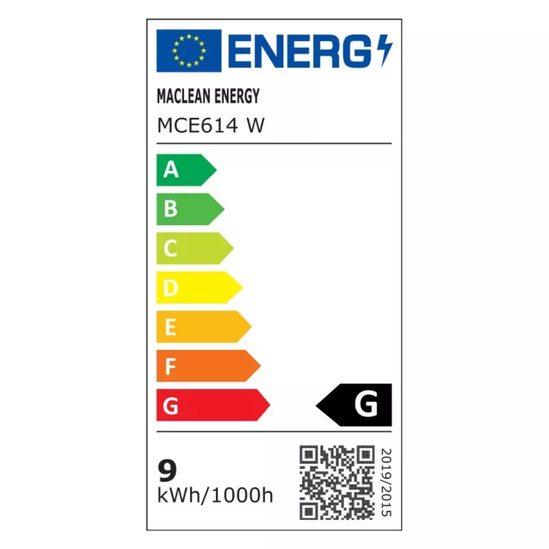Lampa biurkowa LED MACLEAN MCE614B — ściemnialna, składane regulowane ramię, 9W, 3000K/4500K/6500K, czarna