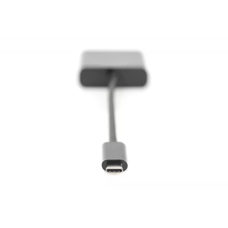 DIGITUS DA-70853 adapter USB-C – VGA, Full HD 1080p, czarny