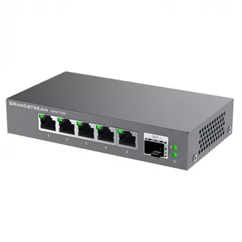 Przełącznik sieciowy Grandstream Networks GWN7701PA Niezarządzalny Gigabit Ethernet (10/100/1000) Czarny