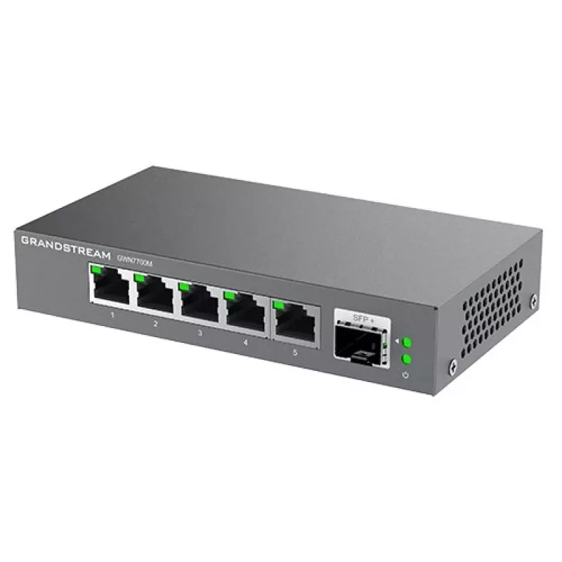 Przełącznik sieciowy Grandstream Networks GWN7701PA Niezarządzalny Gigabit Ethernet (10/100/1000) Czarny