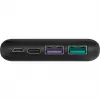 Powerbank szybkiego ładowania 10 000 mAh (czarny, USB-C PD, QC 3.0)