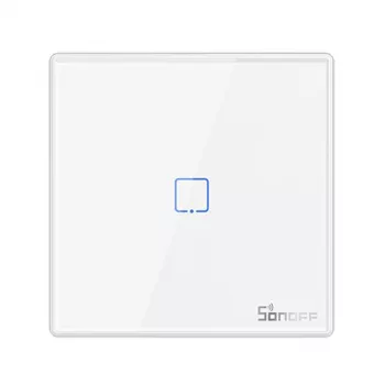 Sonoff T2EU1C-RF brama sieciowa / kontroler Biały Plastik Montaż naścienny 0,433 GHz