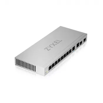 Przełącznik sieciowy Zyxel XGS1210-12-ZZ0102F zarządzany Gigabit Ethernet (10/100/1000) Szary