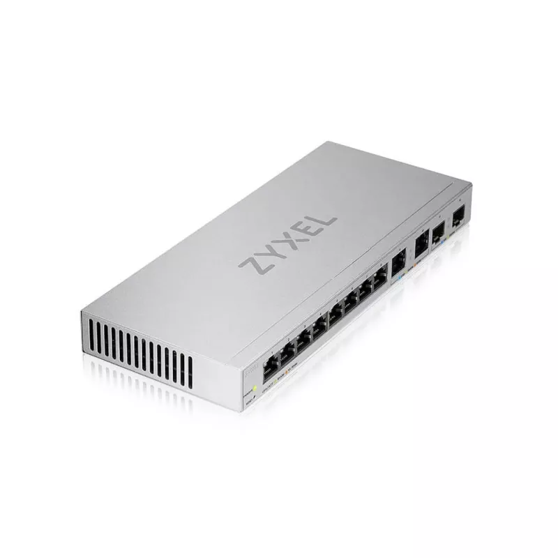 Przełącznik sieciowy Zyxel XGS1210-12-ZZ0102F zarządzany Gigabit Ethernet (10/100/1000) Szary