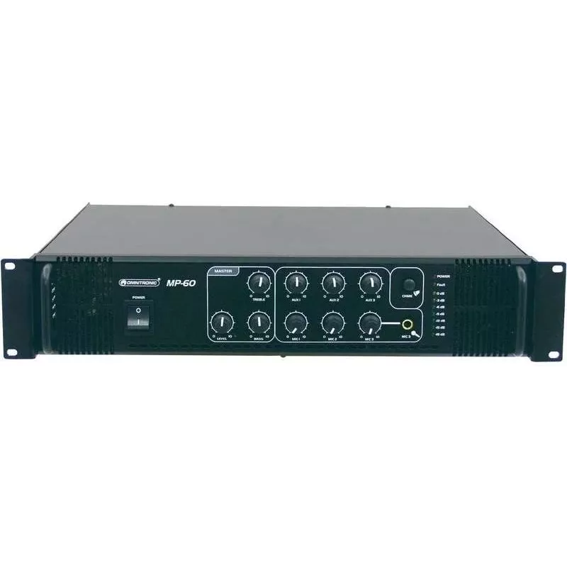 Wzmacniacz miksujący Omnitronic MP-60 PA