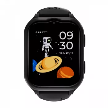 Inteligentny zegarek dla dzieci Garett Kids eSim 4G Czarny