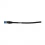 Kabel krosowy RJ45 - CAT6A 500Mhz - 0,25m - czarny - S-STP(S/FTP) - TPE/LSZH(Superflex) - AWG26 - Syner