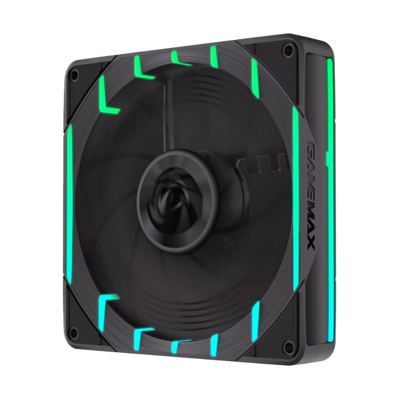 GAMEMAX TORNADO T12 ARGB-R 120mm Wentylator Obudowy - Czarny