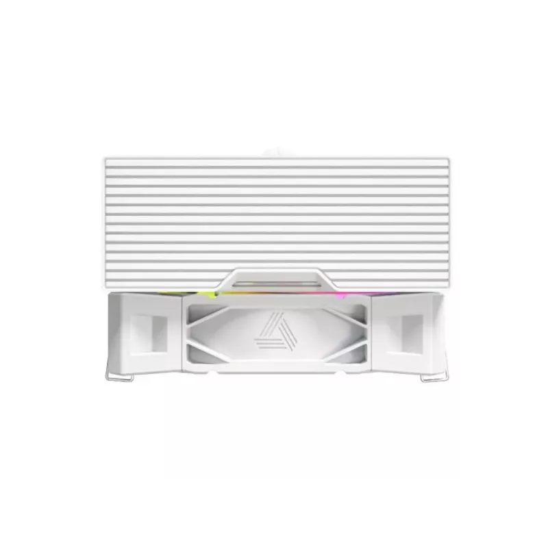 Chłodzenie powietrzne Montech NX400 ARGB 120 mm Biały — 270 W TDP, FDB, 156×74×120 mm