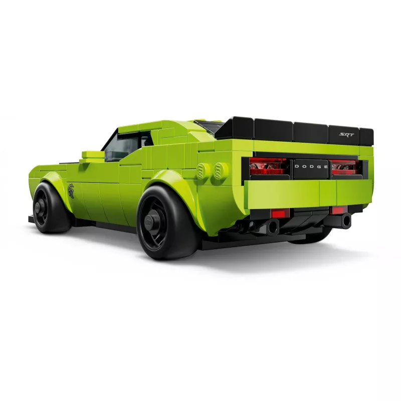 Samochodowy zestaw konstrukcyjny LEGO Speed Champions Dodge Challenger SRT Hellcat 77237 — 390 elementów, 1 minifigurka, wiek 9+