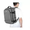 Plecak Manhattan Rome Notebook Travel 17,3 cala dwie kieszenie 40 l jasnoszary