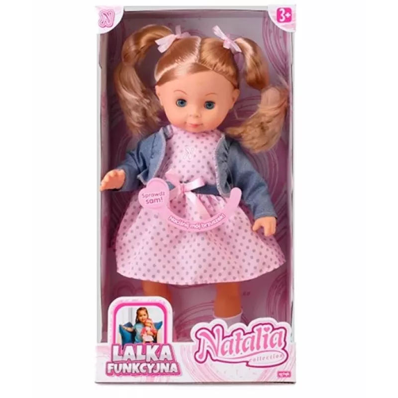 Lalka Artyk Natalia 39 cm z polską mową — ruchoma lalka do zabawy