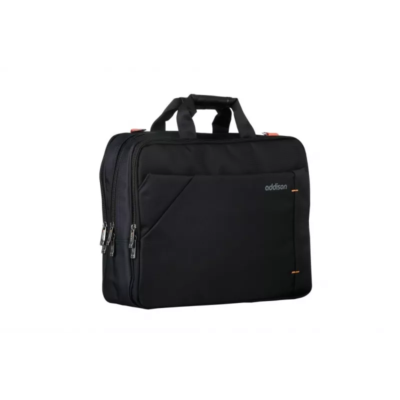 Etui na notebook Addison 305014 35,8 cm (14,1) torba Toploader, czarny