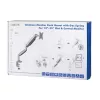Uchwyt do monitora LogiLink BP0042 81,3 cm (32 cale) biurkowy, aluminiowy