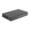 Przełącznik niezarządzalny LANBERG RSGE-24 — 24× Gigabit Ethernet 1U, do montażu w szafie rack, czarny