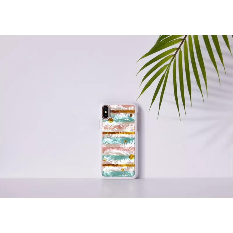 Etui na smartfon iKins do iPhone XS / iPhone XS Max — pop mint Czarny