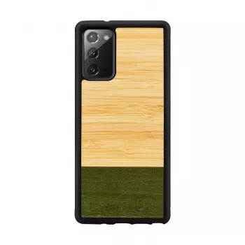 Etui ochronne na telefon Man and Wood Galaxy Note 20 — bamboo forest Czarny