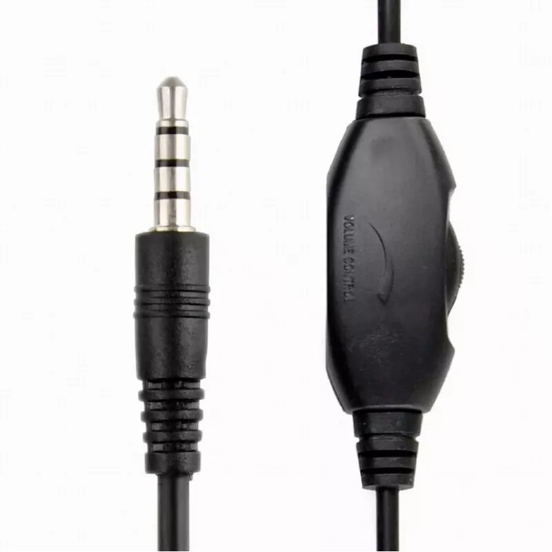 Przewodowy zestaw słuchawkowy do gier GEMBIRD MHS-03-BKRD — binauralny, wokółuszny, 3,5 mm, kabel 1,8 m, czerwono-czarny