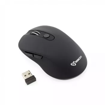 Sbox WM-911B Bezprzewodowa mysz Czarna
