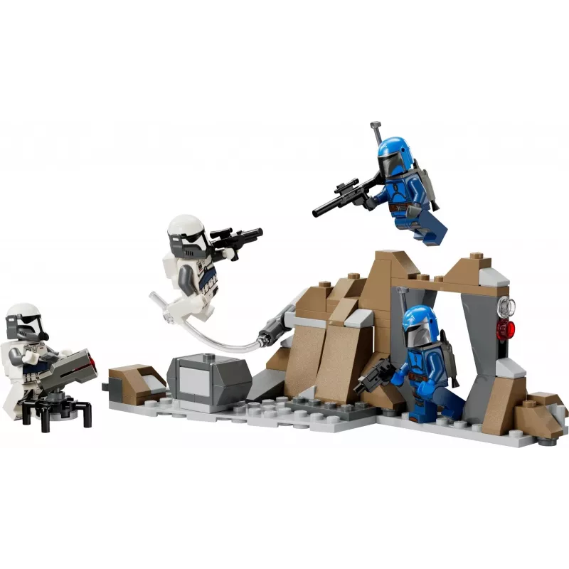Zabawka konstrukcyjna LEGO Star Wars Ambush on Mandalore Battle Pack 75373 — 4 minifigurki, 109 elementów, wiek 6+